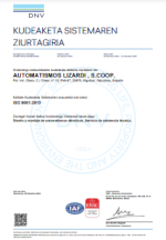 Management System Certificate